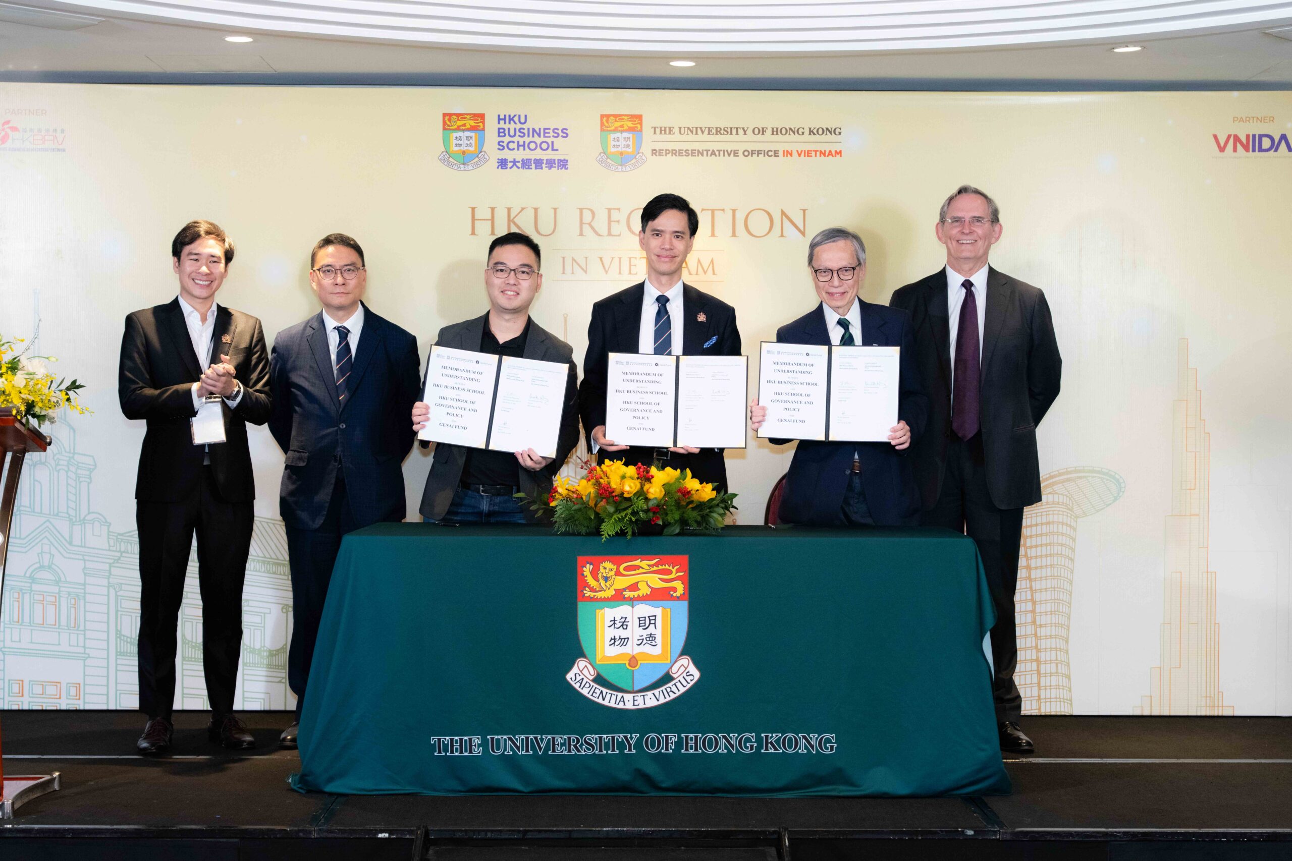 HKU SGP and GenAI Fund Forge Landmark Partnership in Vietnam, in Collaboration with HKU Business School